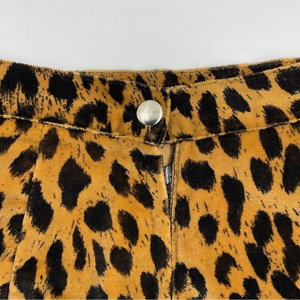 Tripp NYC RARE Vintage 80’s Punk Leopard Print Faux Fur Mini Skirt Small Altered - Picture 9 of 16